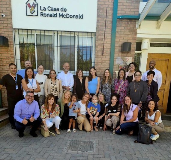 Durante marzo, tuvo lugar en Mendoza, Arg. la reunión de líderes organizacionales de Ronald McDonald House Charities para América Latina y el Caribe